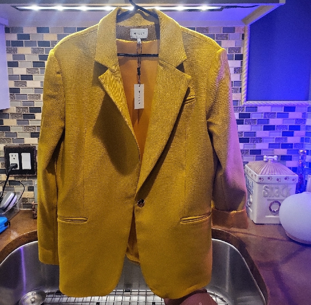 Aritzia Mustard Blazer